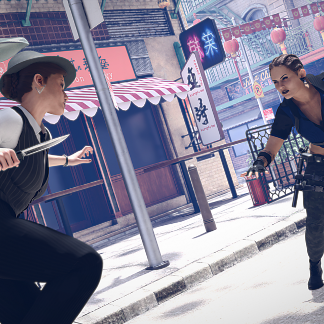 April 2026: Nancy vs. Deringer (Chinatown) Fight