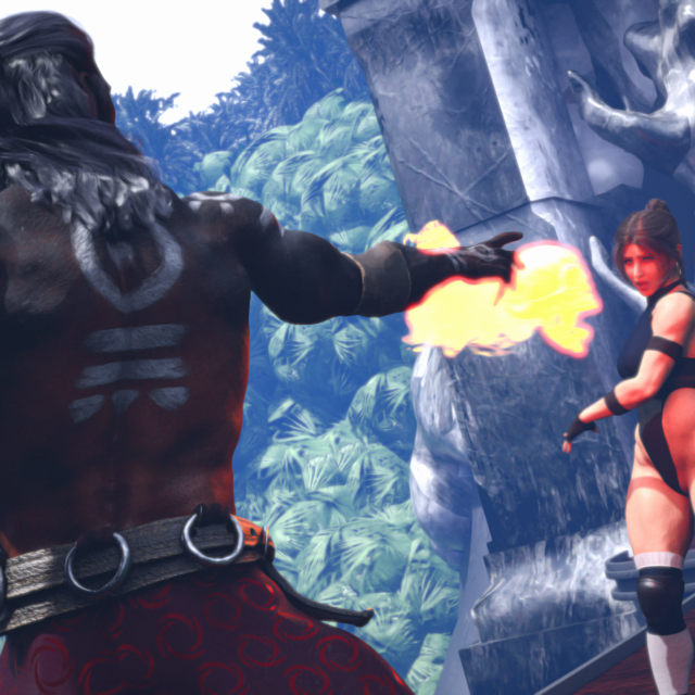 February 2026: Gisela vs. Rudra (Mountain Pass) Fight
